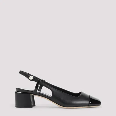 JIMMY CHOO BLACK SLINGBACK PUMPS