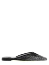 Jimmy Choo Black Slip On Mules In Black