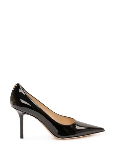 Jimmy Choo Black Slip On Pumps