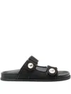 Jimmy Choo Women Fayence Patent Leather Sandals In Black