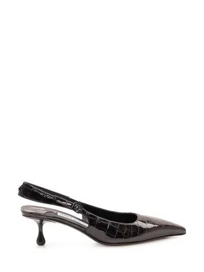 Jimmy Choo Black Solid Pumps