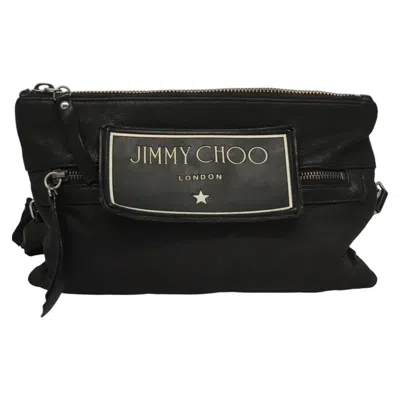 Pre-owned Jimmy Choo Black Synthetic Shoulder Bag ()