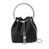 Jimmy Choo Bucket Bag With Chain Handle And Tassel Detail