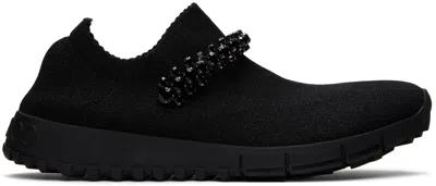 Jimmy Choo Black Verona Sneakers