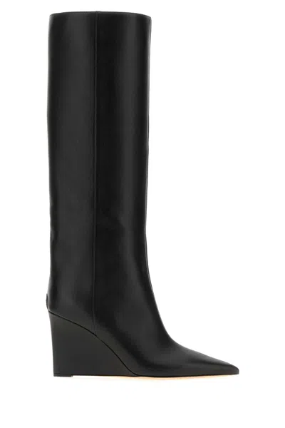 Jimmy Choo Leather Knee-high Boots In Black