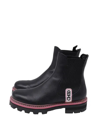 Pre-owned Jimmy Choo Blayse Chelsea Ankle Boots In Black