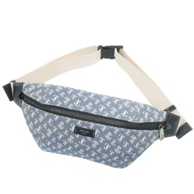 Pre-owned Jimmy Choo Blue Denim Fanny Pack Sling Bag ()