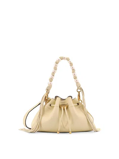 Jimmy Choo Cinch Small Shoulder Bag In Leather
