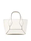 Jimmy Choo Diamond Tote Xs In White