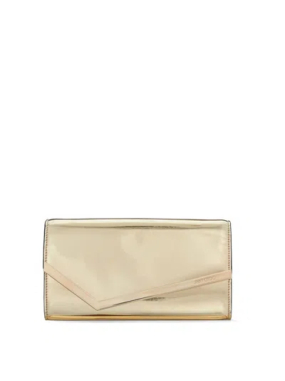 Jimmy Choo Bolso Clutch - Dorado