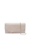 Jimmy Choo Metallic Envelope Clutch Chain Removable