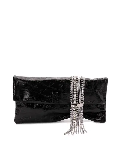 JIMMY CHOO BOLSO CLUTCH - NEGRO