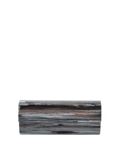 Jimmy Choo Bolso Clutch - Gris