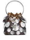Jimmy Choo Bon Bon Mesh Paillette Bucket Bag