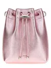 Jimmy Choo Bon Bon Metallic Leather Mini Bucket Bag