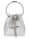 Jimmy Choo Bon Bon Bucket Bag In 银