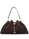 Jimmy Choo Cinch Medium In Coffee/gold