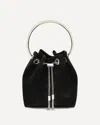 Jimmy Choo Bon Bon Top-handle Bucket Bag In Black