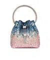 Jimmy Choo Womens Sunrise Mix Bon Bon Gem-embellished Woven Cross-body Bag In Multicolor