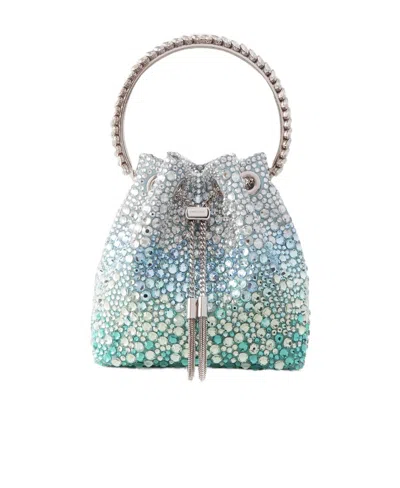 Jimmy Choo Bon Bon Bucket Bag In Multicolor