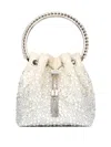 Jimmy Choo Bon Bon Bucket Bag In Neutrals