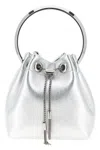 Jimmy Choo Bon Bon Handbag In Silver