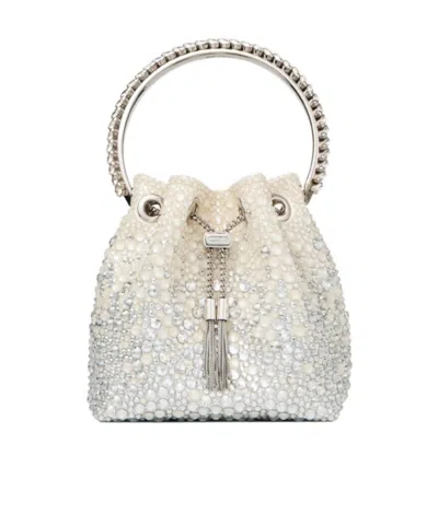 JIMMY CHOO BON BON BUCKET BAG