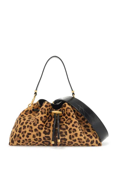 Jimmy Choo 'bon Bon Bucket E/w Handbag' In Beige