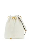 Jimmy Choo Bon Bon Bucket N/s Shoulder Bag In White