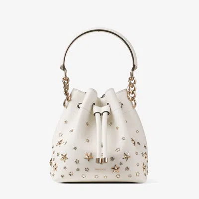 Jimmy Choo Dark Grey Bon Bon Suede Bucket