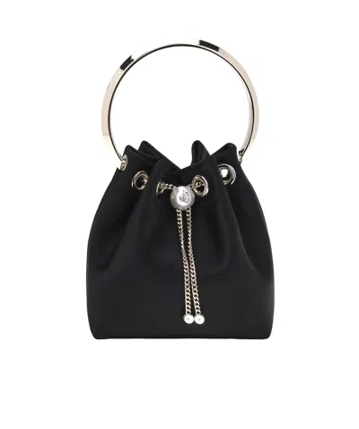JIMMY CHOO JIMMY CHOO BON BON CHAINED BUCKET BAG