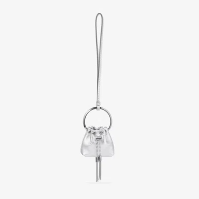 Jimmy Choo Bon Bon Charm Mini In Brown