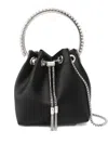 Jimmy Choo Bon Bon Crystal-embellished Drawstring Bag