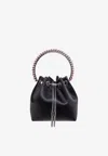 Jimmy Choo Bucket Bag With Chain Handle And Tassel Detail