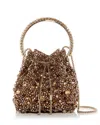 Jimmy Choo Bon Bon Crystal Embellished Top-handle Bag In Multi