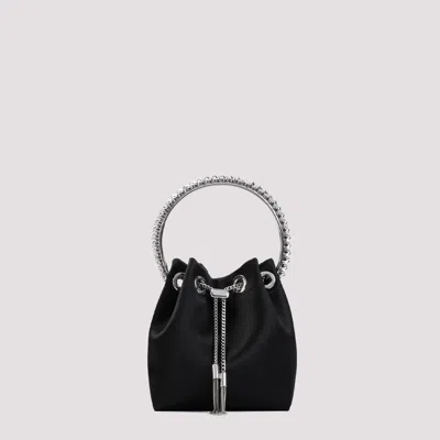 Jimmy Choo Bon Bon Handbag In Black