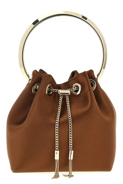 Jimmy Choo 'bon Bon' Handbag In Brown