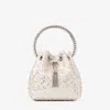 Jimmy Choo Bon Bon In Ivory/crystal/silver