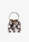Jimmy Choo Bon Bon Mesh Paillette Bucket Bag