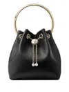Jimmy Choo Leather Bon Bon Top-handle Bag