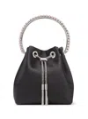 Jimmy Choo Bucket Bag With Chain Handle And Tassel Detail