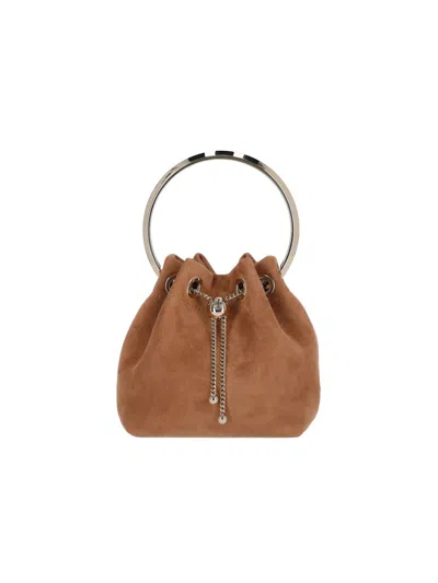 JIMMY CHOO "BON BON" MINI BUCKET BAG