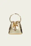 Jimmy Choo Mini Bon Bon Mirror Top Handle Bag