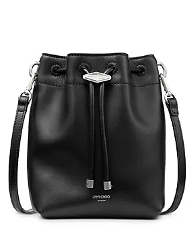 JIMMY CHOO BON BON NORTH/SOUTH MINI BUCKET BAG