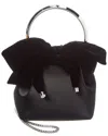 Jimmy Choo Bon Bon Satin & Velvet Bucket Bag