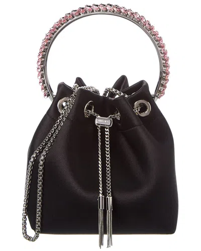 Jimmy Choo Bon Bon Satin Bucket Bag
