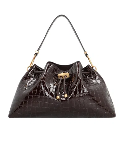 Jimmy Choo Bon Bon Shoulder Bag In Black