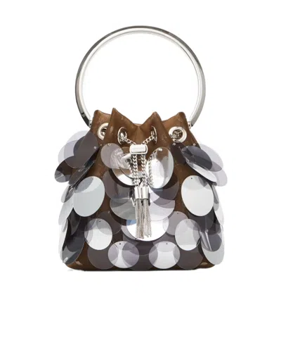 Jimmy Choo Bon Bon Shoulder Bag In White