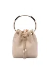 Jimmy Choo `bon Bon` Structured Handbag In Neutral
