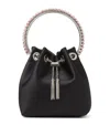 Jimmy Choo Bucket Bag With Chain Handle And Tassel Detail